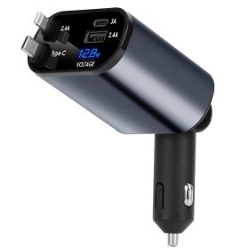 100W 4 In 1 Fast Car Charger USB C Car Charger 180¬∫Adjustable Car Phone Charger