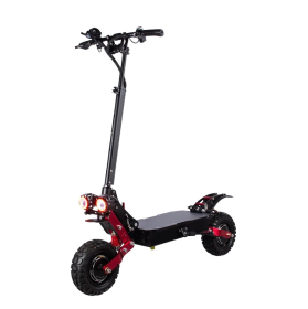 3600W electric folding scooter 21Ah lithium battery C type shock absorption 65 km/h load 130kg climb 35¬∞ range 45-65km LED MOOD lighting