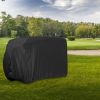 Universal 4 Passengers Golf Cart Cover 210D Water-Resistant UV Resistant Outdoor Cover Fits For EZGO Club Car Yamaha