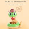 Electric Rattlesnake Game Toy; Tricky And Scary Snake Game Rattlesnake Game; Hungry Rattlesnake Gold Digger Game; Induction Trigger Pranks Toys Christ