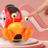 Baby Crawling Time Crab Dancing Early Education Educational Toys; Children's Interactive Music Luminous Crawling Toys Mobile Toys; Baby Orange Crab Cr