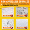 Wall Protector Sheets for Painted Wall Clear Plastic Adhesive Film Stickers for Kitchen and Office from Oil Backsplash Trash Chair Back Furniture Scuf