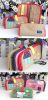 [Happy With You] Embroidered Applique Fabric Art Wallet Purse / Card Holder / ID Holder (7.1*3.7)