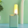 USB Atmosphere Light LED Flame Flashing Candle Lights Book Lamp for Power Bank Camping Lighting Cigarette Lighter Effect Light