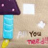 [All You Need] Embroidered Applique Fabric Art Wallet Purse / Card Holder / ID Holder (7.1*3.7)