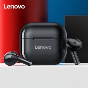 2022 New Original Lenovo Thinkplus LP40 TWS Wireless Earphones (Color: Black)