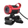 HXSJ HD Wired USB Computer Camera 480P Plug-Play Driver-free; Built-in Microphone Video Chat Home