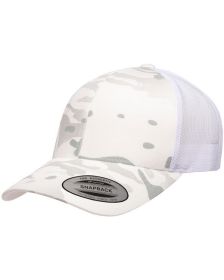 YP Classics¬Æ Retro Trucker Multicam¬Æ Snapback - MULTICAM - OS (Color: MLTICM ALPNE/ WH, size: OS)