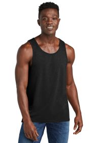 Allmade Unisex Tri-Blend Tank AL2019 (Color: Deep Black, size: 2XL)