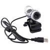 HXSJ HD Wired USB Computer Camera 480P Plug-Play Driver-free; Built-in Microphone Video Chat Home