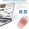 Mouse Bluetooth; Wireless Chargign Computer Mouse; For MacBook Air Mac Pro Laptop Ipad Pad PC Laser Optical Charging Mini Ultra Thin Silence Mouse