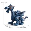 Spray Mechanical Dinosaur Toy; Simulation Animal Toy; Dinosaur Model; Multifunctional Sound And Light Toy