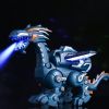 Spray Mechanical Dinosaur Toy; Simulation Animal Toy; Dinosaur Model; Multifunctional Sound And Light Toy