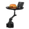 Universal SUV Truck Car Cup Holder Mount For Cellphone Mobile Phone Smartphone Meal Snack Drink Car Food Tray Stand